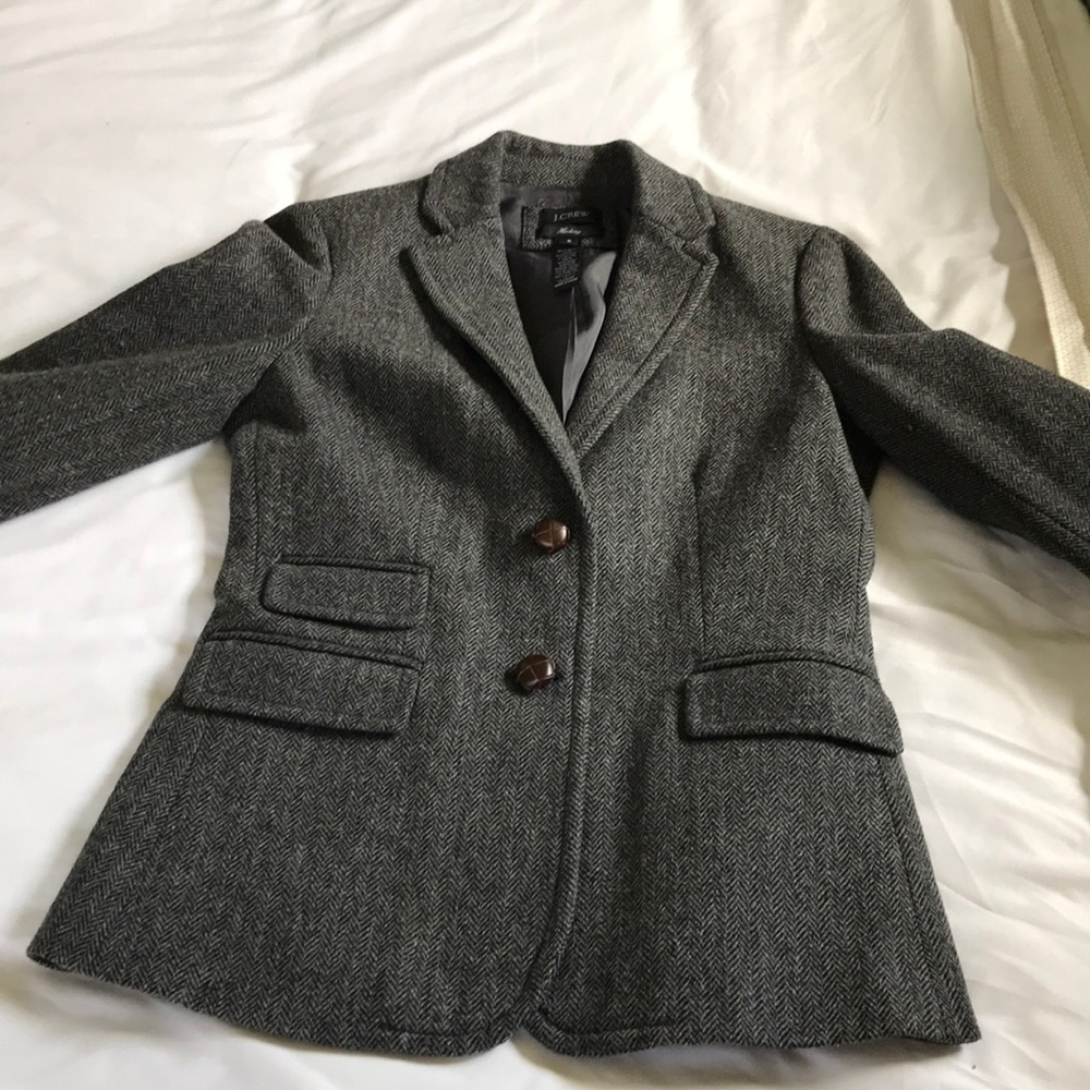 J crew wool blazer